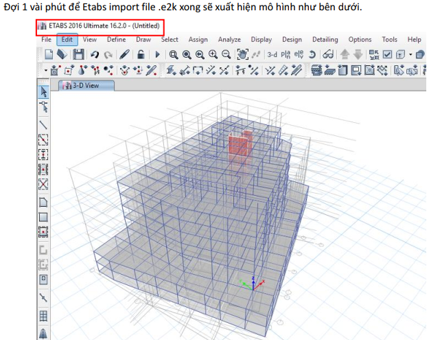 Kỹ năng Etabs 3