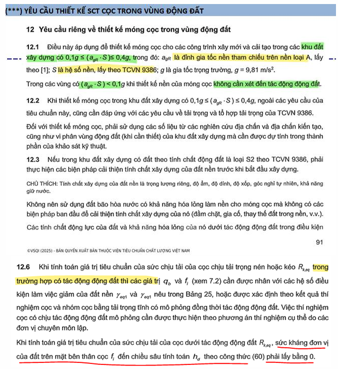 TÍNH SCT CỌC THEO CHỈ SỐ SPT – TCVN 10304:2025 CÓ GÌ MỚI?